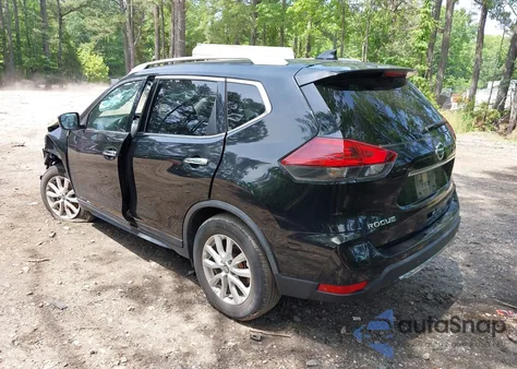 2020 Nissan Rogue Sv Fwd из США, поврежденный, VIN JN8AT2MT9LW041728